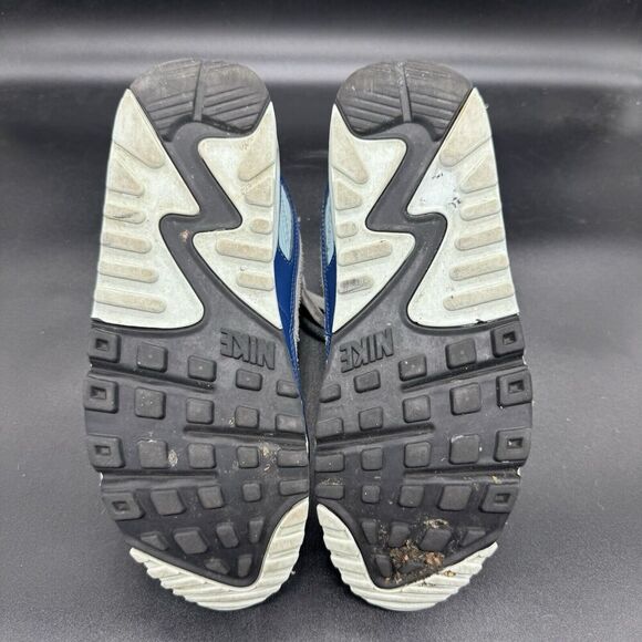Nike Air Max 90 Pure Platinum White Glacier Blue FN6958-001 Men’s Size 6 EUC - Picture 7 of 8